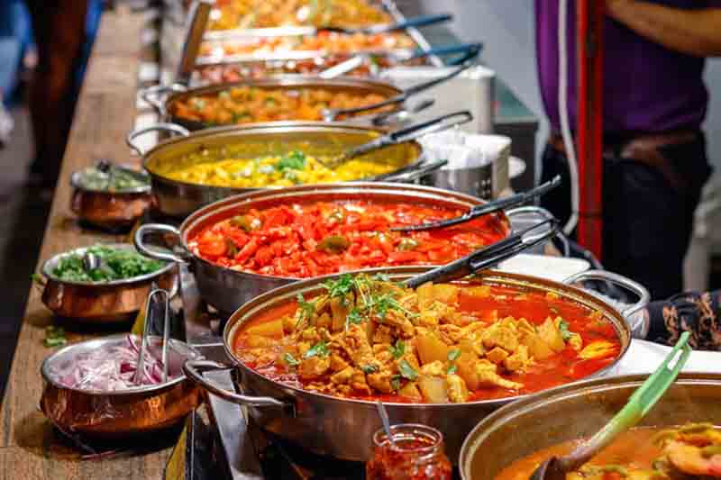 <p>Plats traditionnels indiens, Vieil-Evreux</p>
