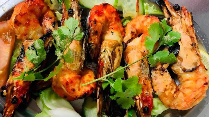 Plat aux fruits de mer indien Évreux