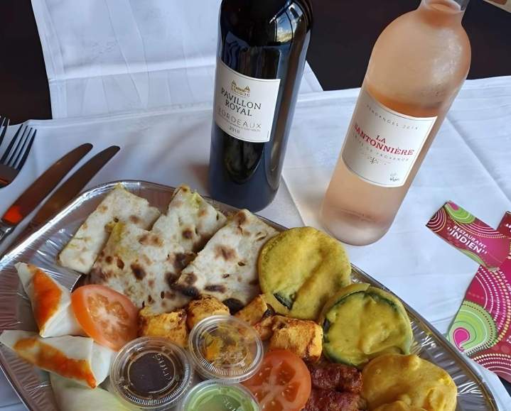 Repas raffiné indien Évreux